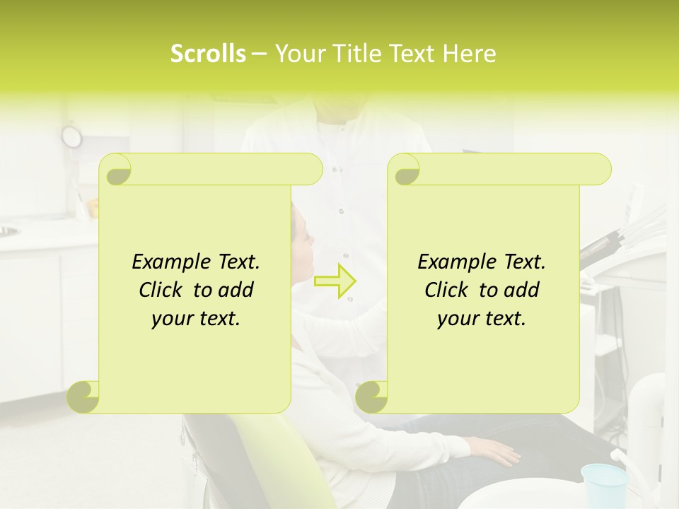 Young Female Women PowerPoint Template