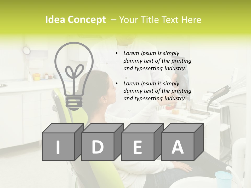 Young Female Women PowerPoint Template