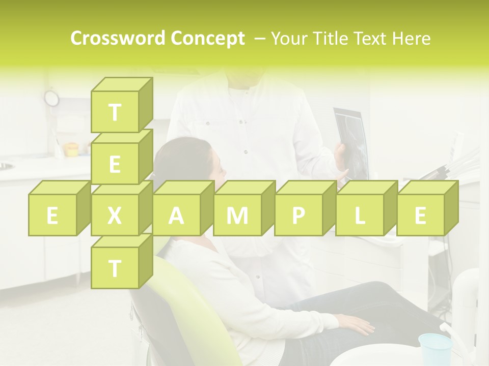 Young Female Women PowerPoint Template