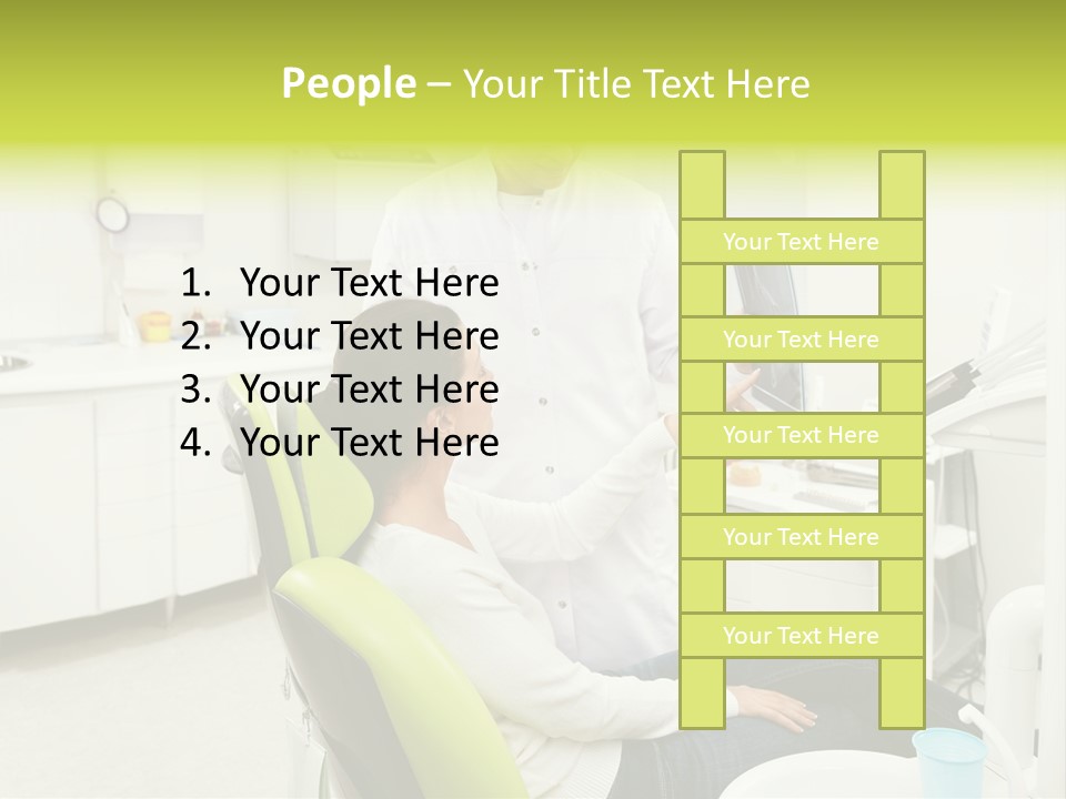 Young Female Women PowerPoint Template