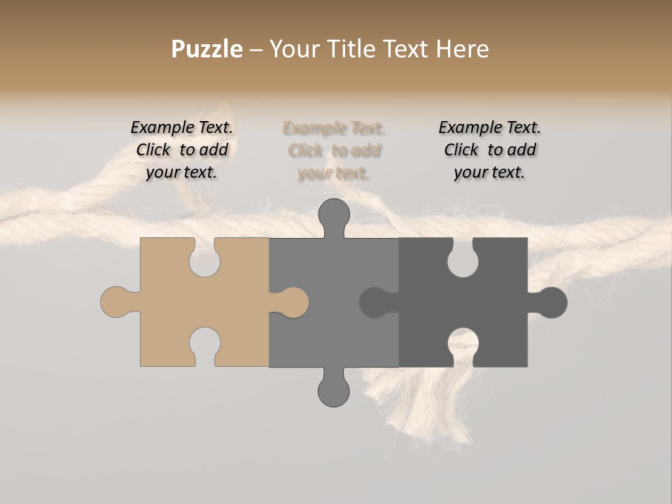 Bond Damage Rupture PowerPoint Template