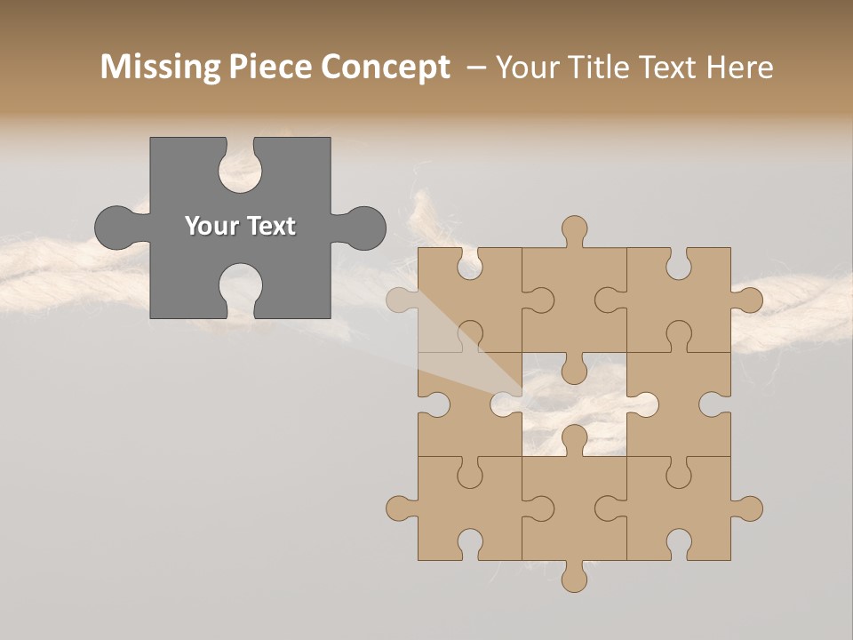 Bond Damage Rupture PowerPoint Template