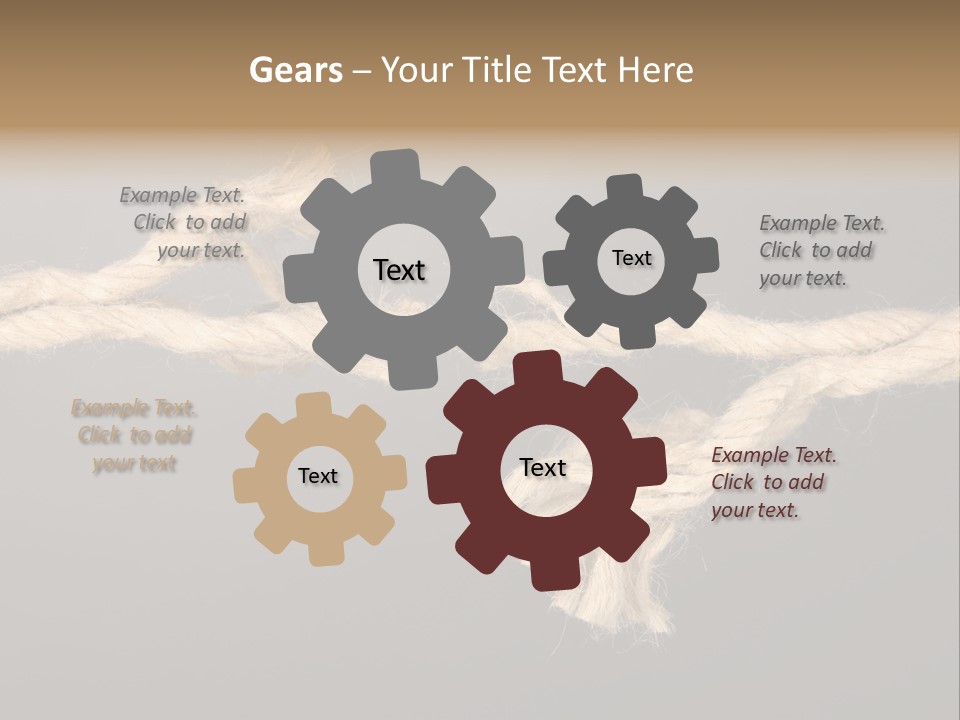 Bond Damage Rupture PowerPoint Template