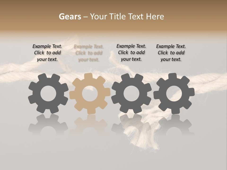 Bond Damage Rupture PowerPoint Template