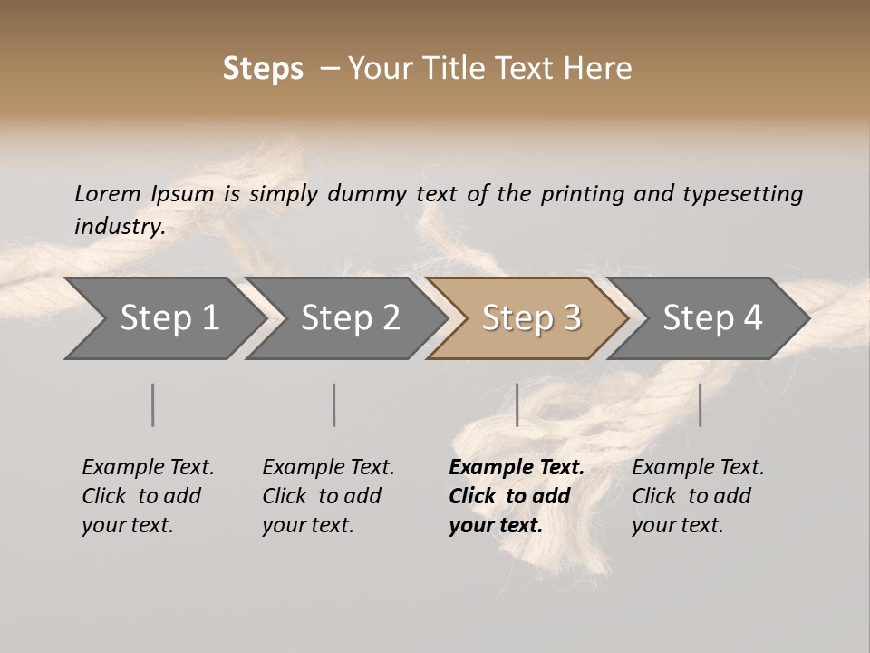 Bond Damage Rupture PowerPoint Template