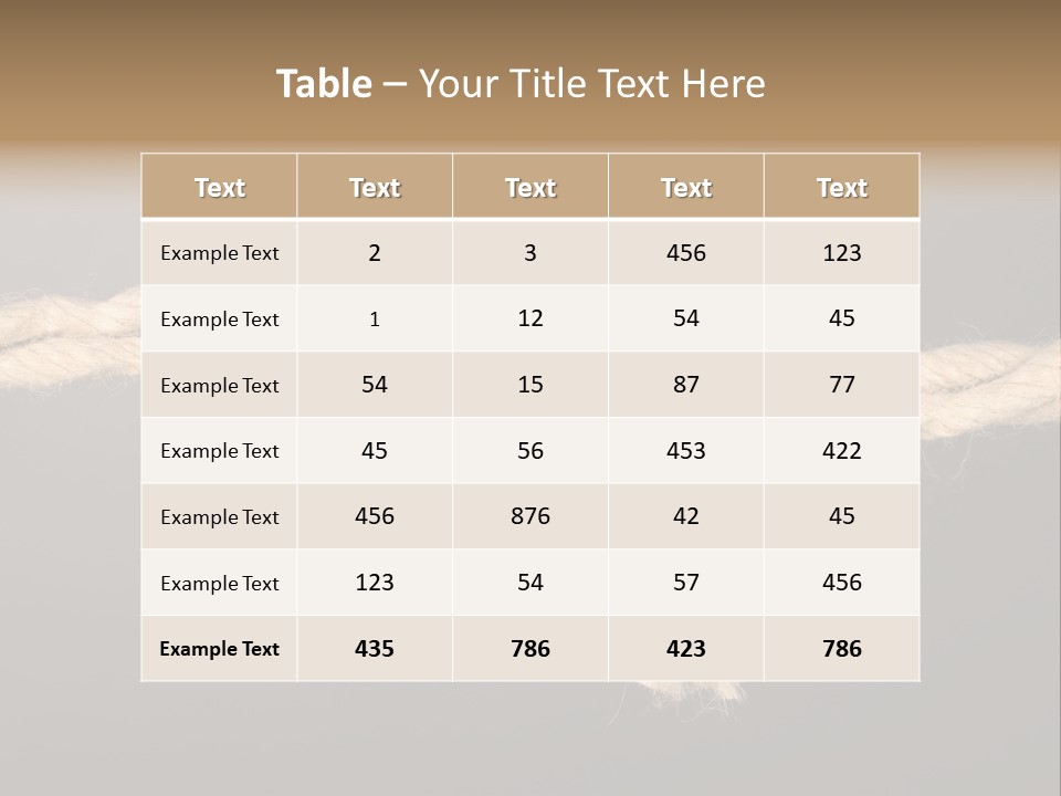 Bond Damage Rupture PowerPoint Template