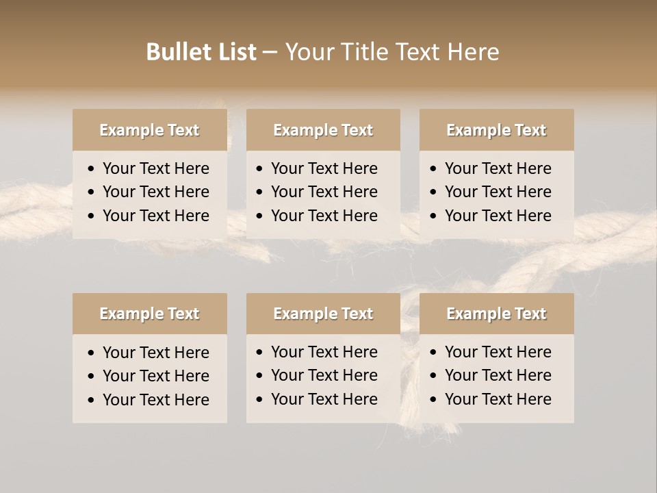 Bond Damage Rupture PowerPoint Template