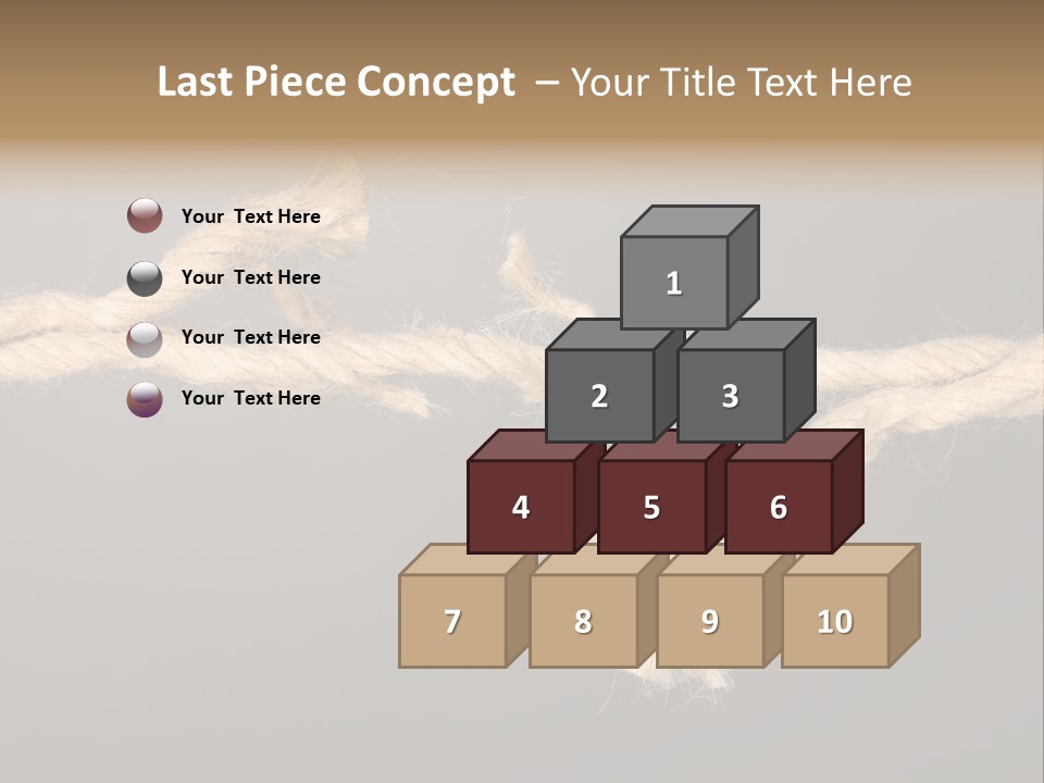 Bond Damage Rupture PowerPoint Template