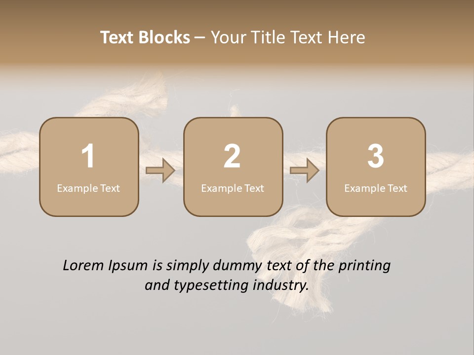 Bond Damage Rupture PowerPoint Template