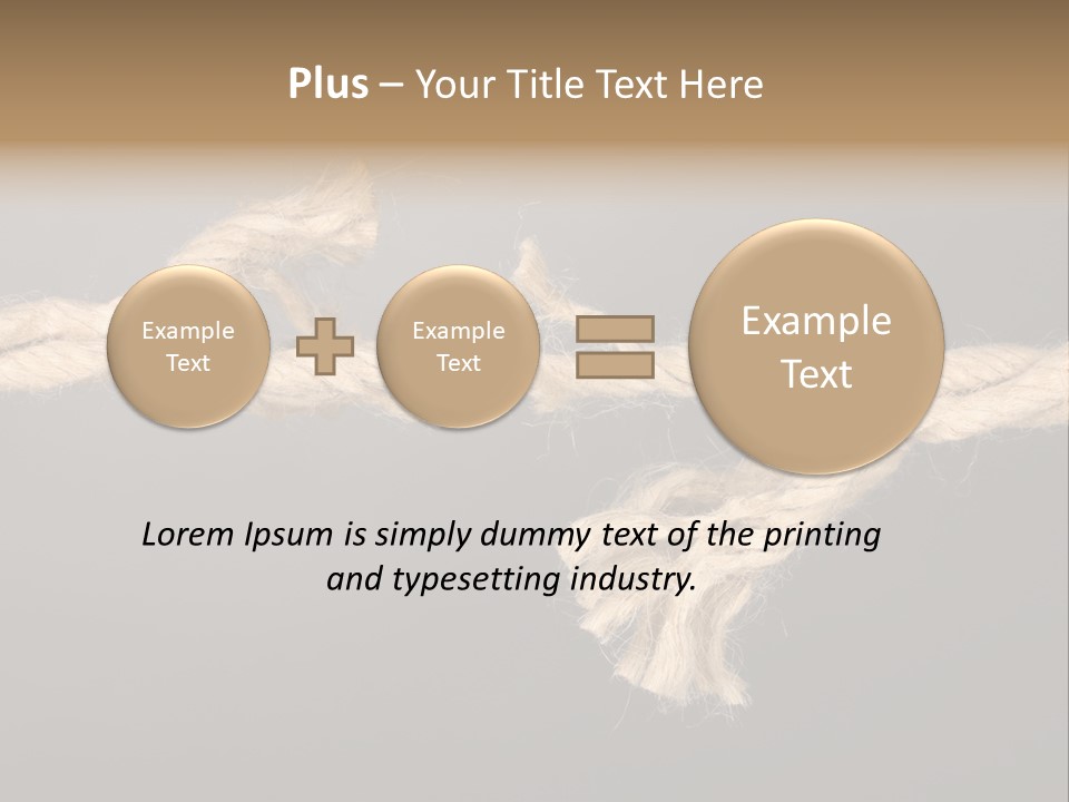 Bond Damage Rupture PowerPoint Template