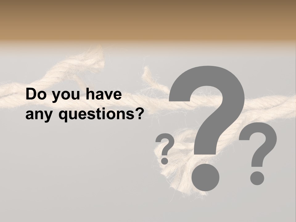 Bond Damage Rupture PowerPoint Template