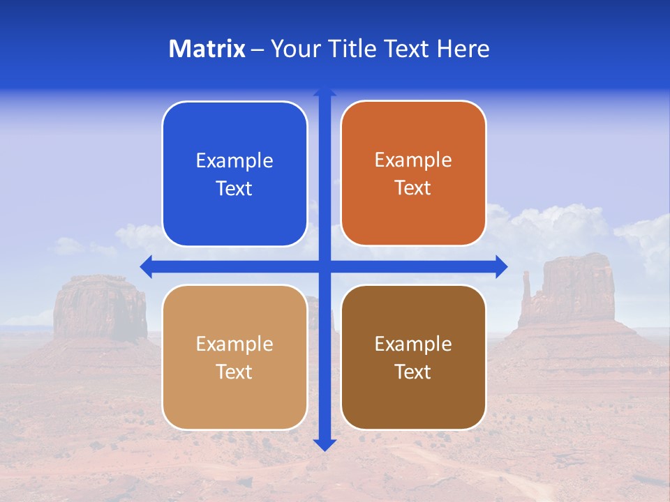 Peak Monument National PowerPoint Template