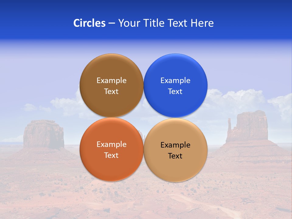 Peak Monument National PowerPoint Template