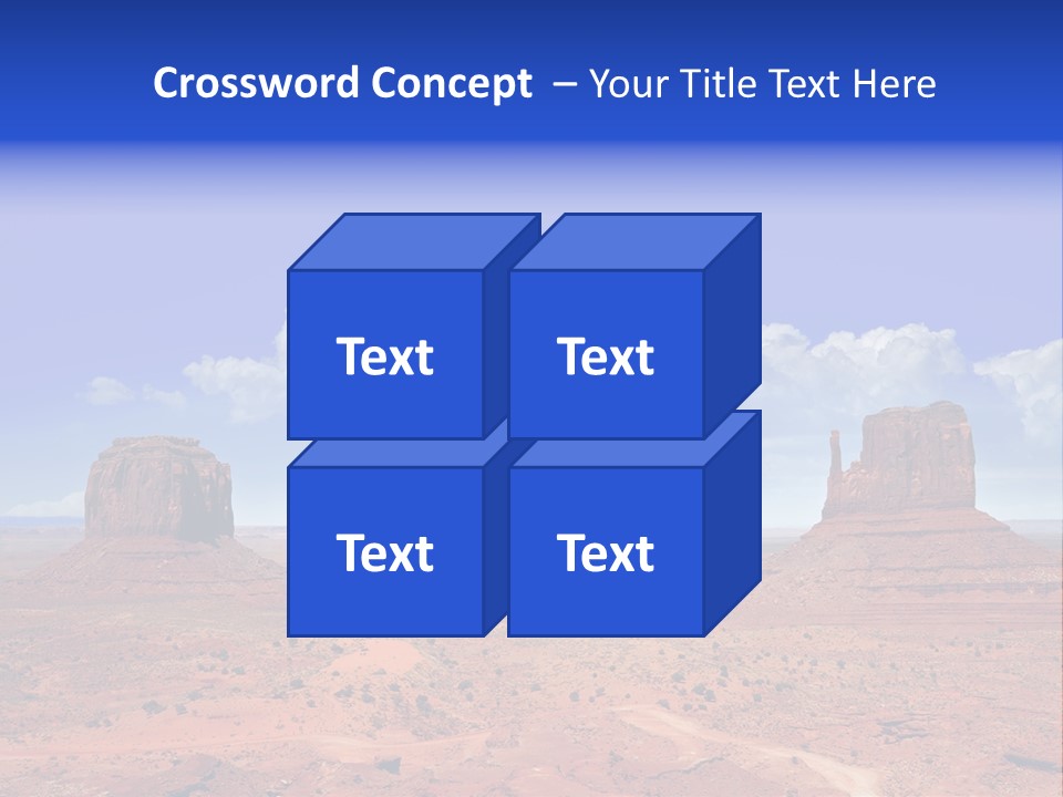 Peak Monument National PowerPoint Template