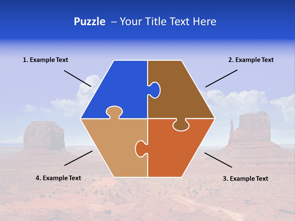 Peak Monument National PowerPoint Template