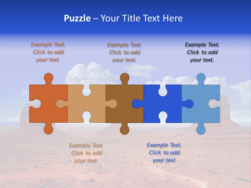 Peak Monument National PowerPoint Template