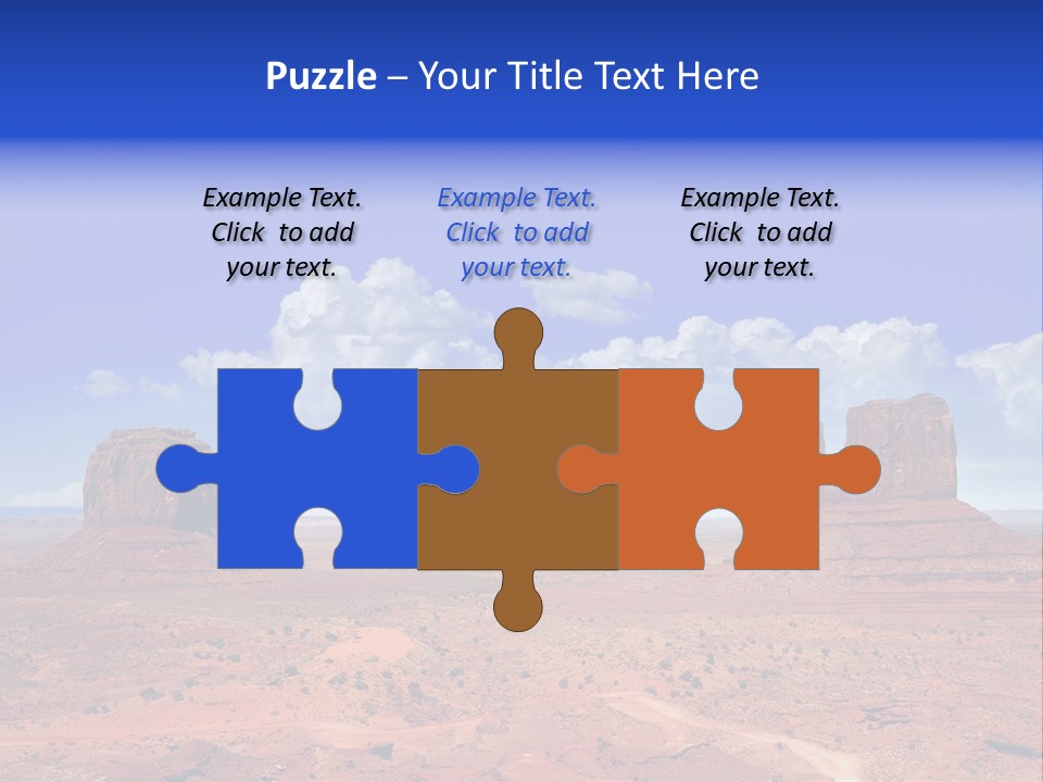 Peak Monument National PowerPoint Template