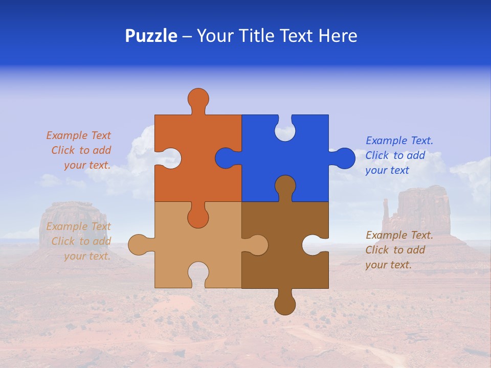 Peak Monument National PowerPoint Template