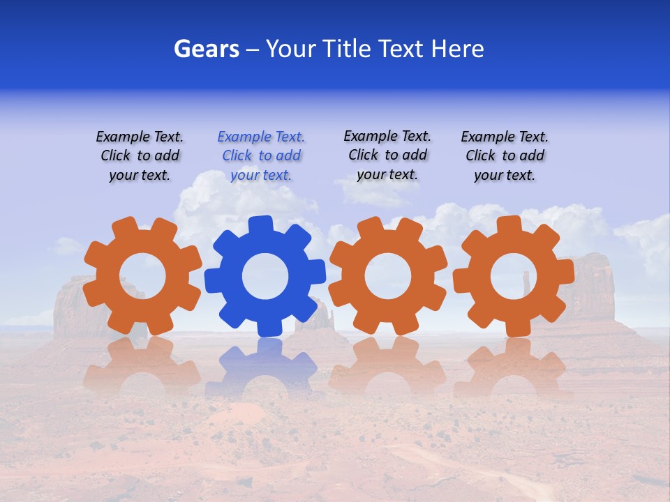 Peak Monument National PowerPoint Template