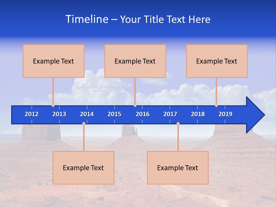 Peak Monument National PowerPoint Template