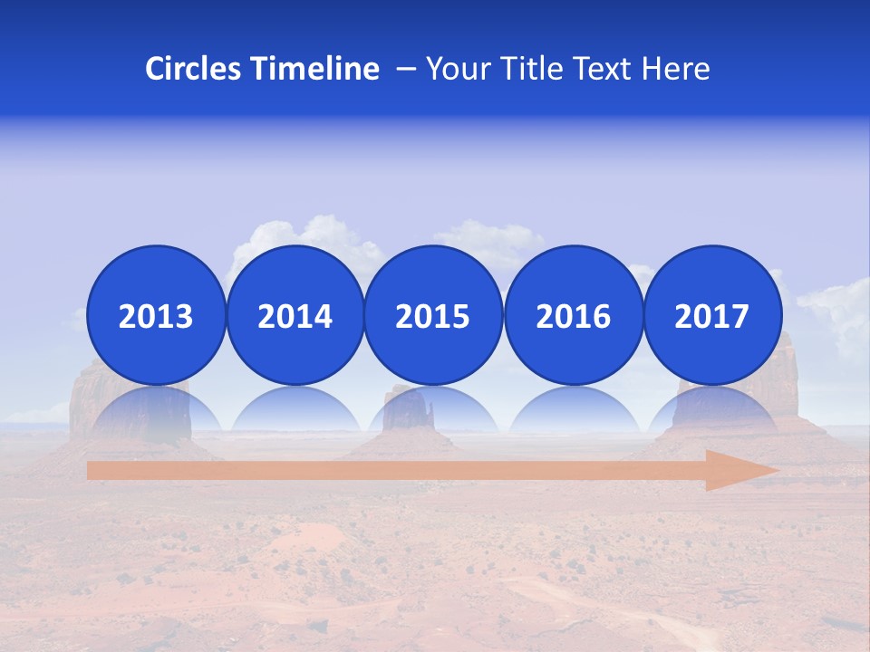 Peak Monument National PowerPoint Template