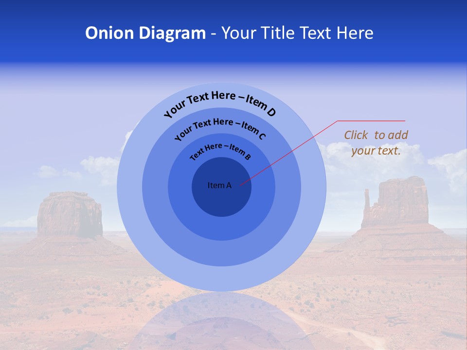 Peak Monument National PowerPoint Template