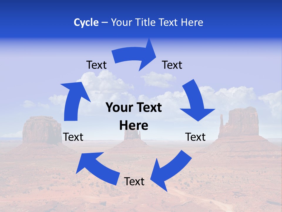 Peak Monument National PowerPoint Template
