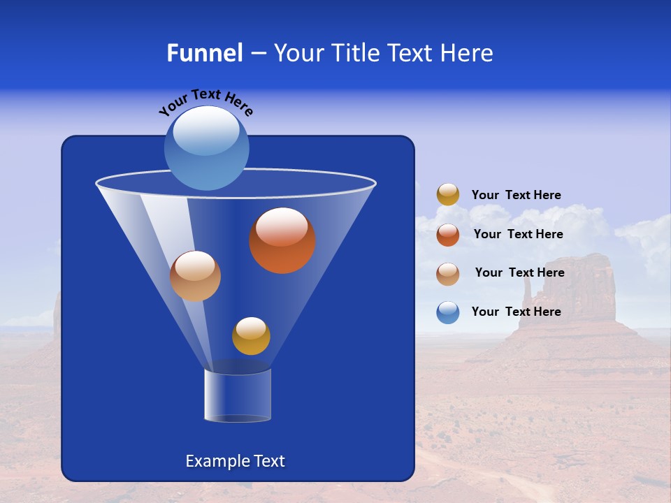 Peak Monument National PowerPoint Template