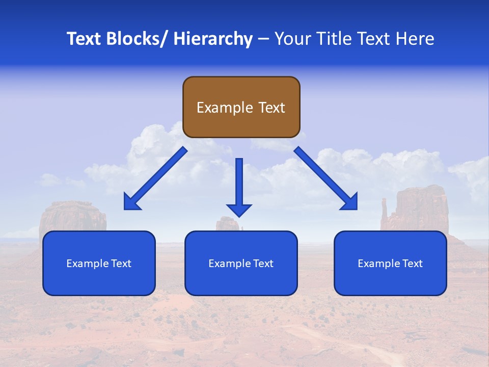 Peak Monument National PowerPoint Template