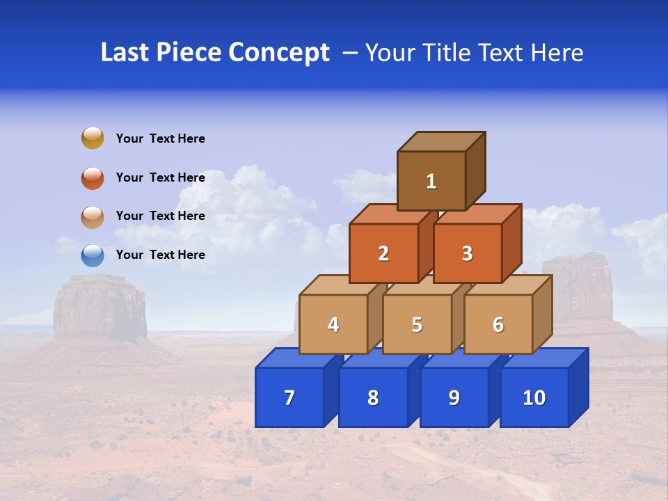 Peak Monument National PowerPoint Template