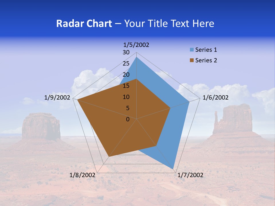 Peak Monument National PowerPoint Template