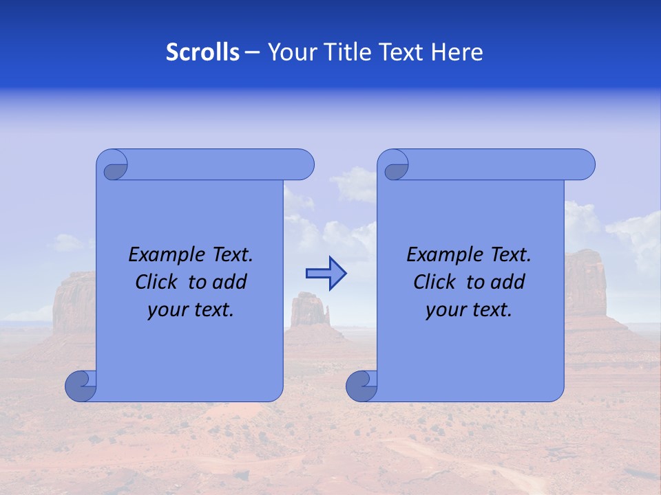 Peak Monument National PowerPoint Template