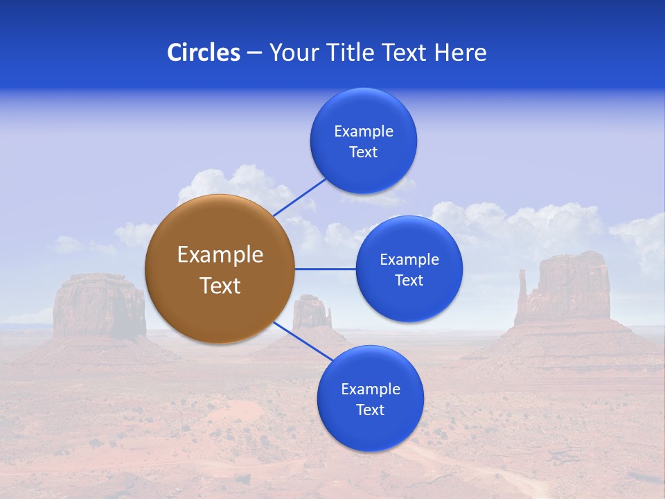 Peak Monument National PowerPoint Template