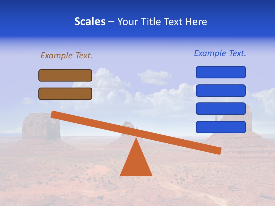 Peak Monument National PowerPoint Template