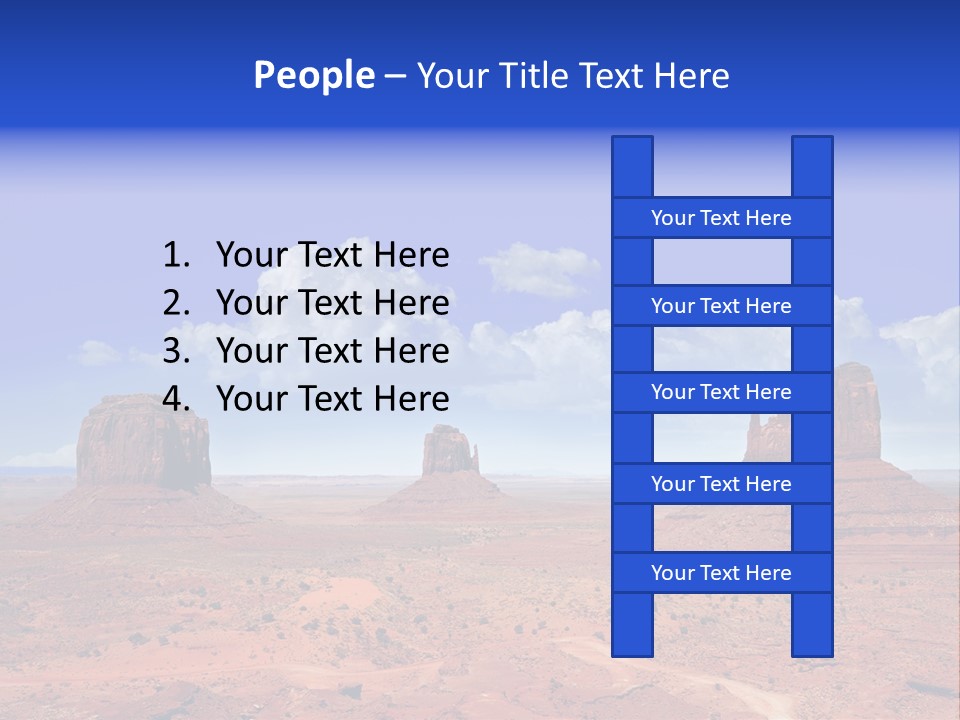 Peak Monument National PowerPoint Template