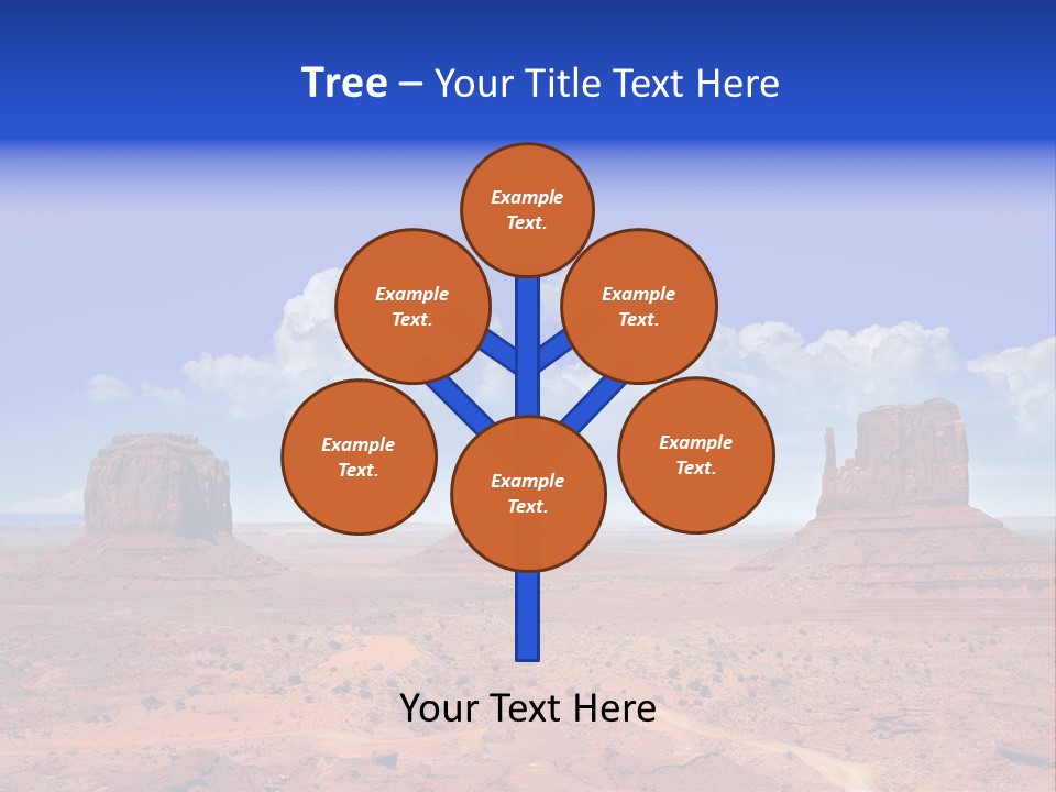 Peak Monument National PowerPoint Template