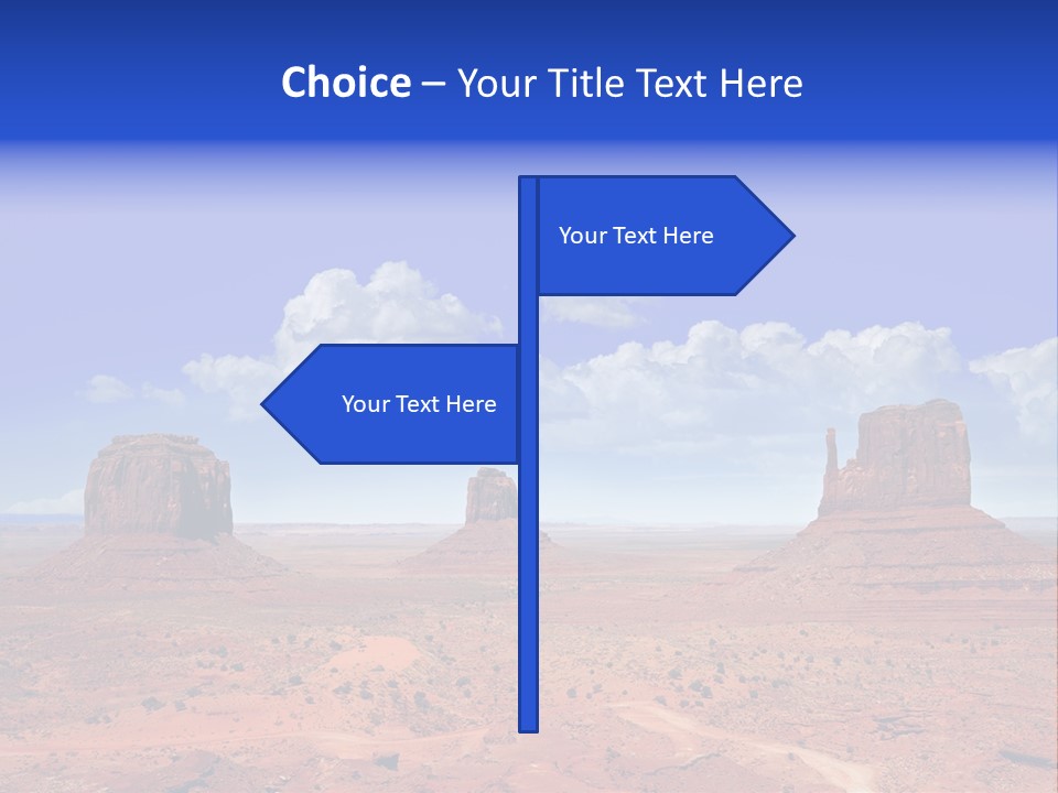 Peak Monument National PowerPoint Template