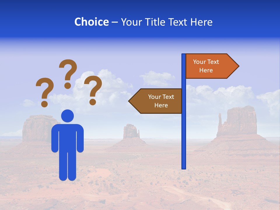 Peak Monument National PowerPoint Template