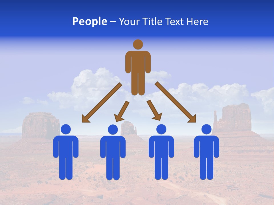 Peak Monument National PowerPoint Template