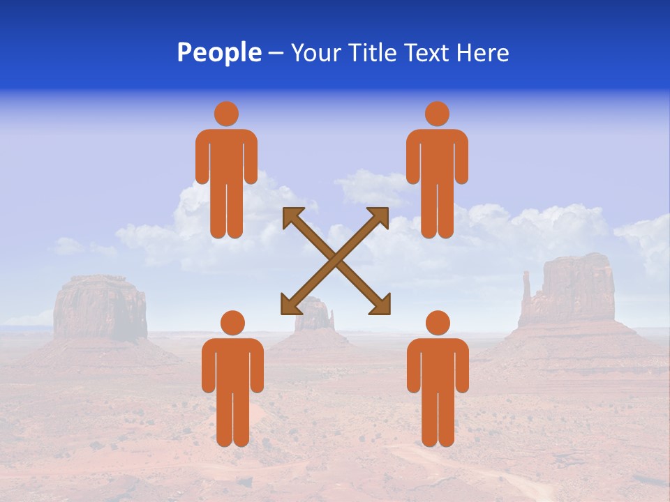 Peak Monument National PowerPoint Template