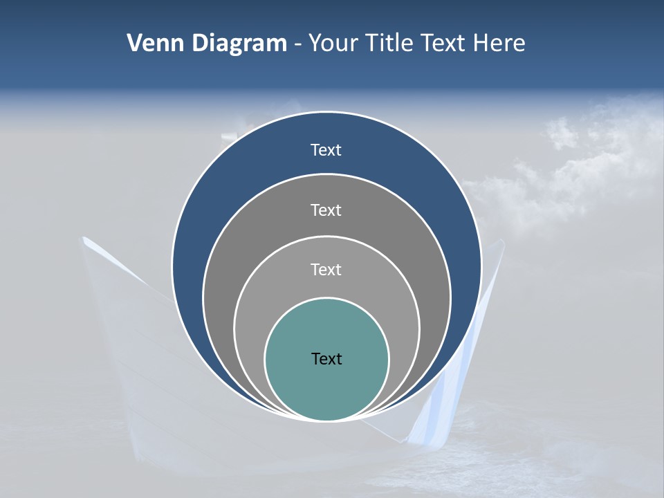 Spyglass Sea Rain PowerPoint Template