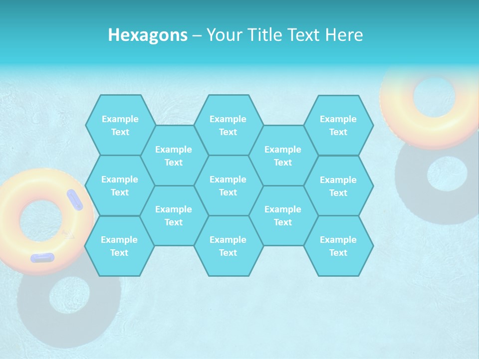 Family Float Kids PowerPoint Template