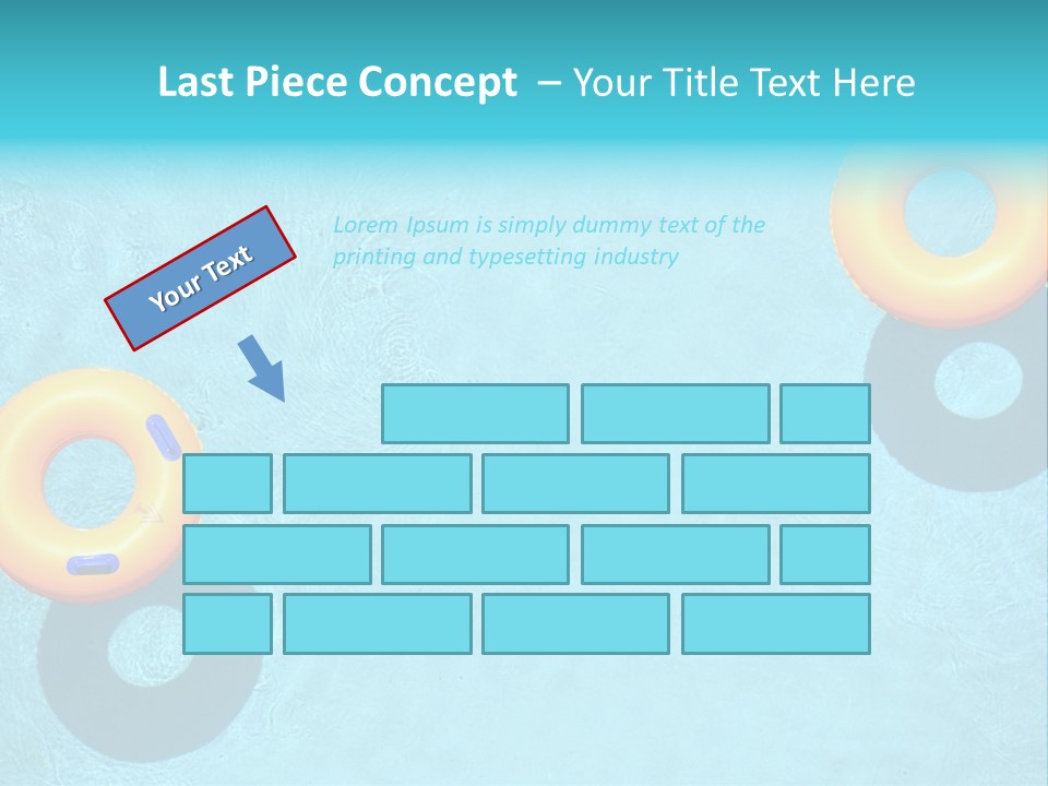 Family Float Kids PowerPoint Template