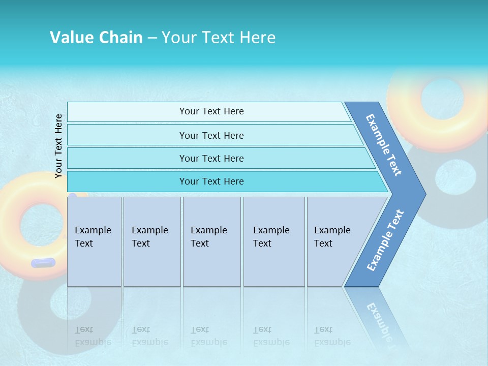Family Float Kids PowerPoint Template
