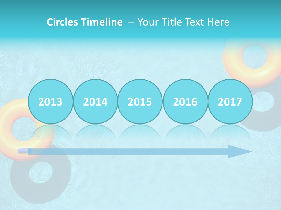 Family Float Kids PowerPoint Template