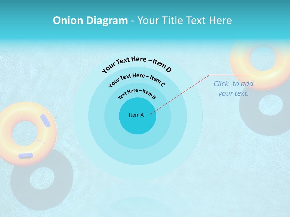 Family Float Kids PowerPoint Template