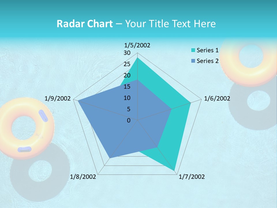 Family Float Kids PowerPoint Template