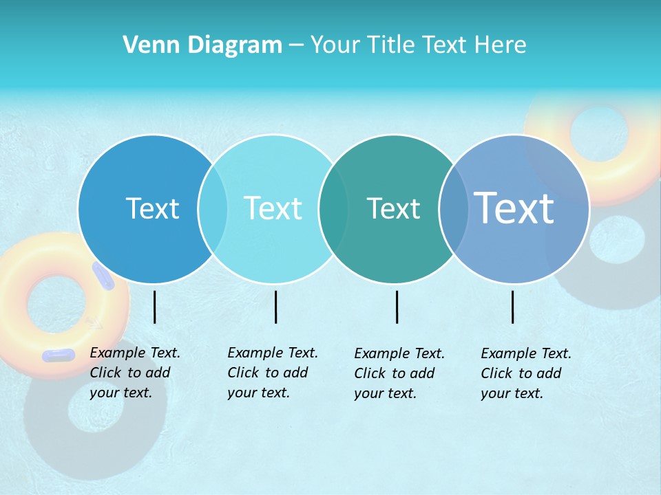 Family Float Kids PowerPoint Template