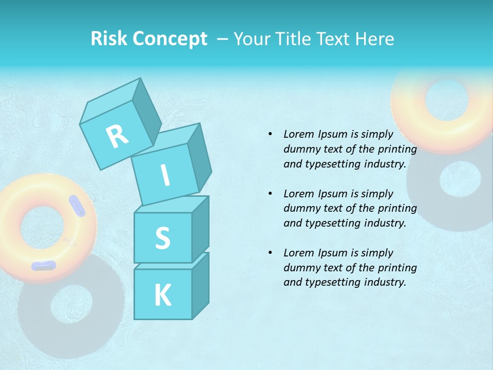 Family Float Kids PowerPoint Template