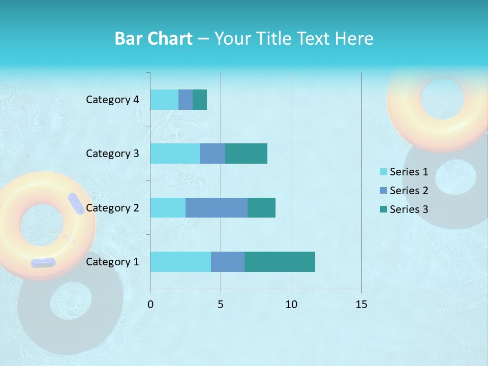 Family Float Kids PowerPoint Template